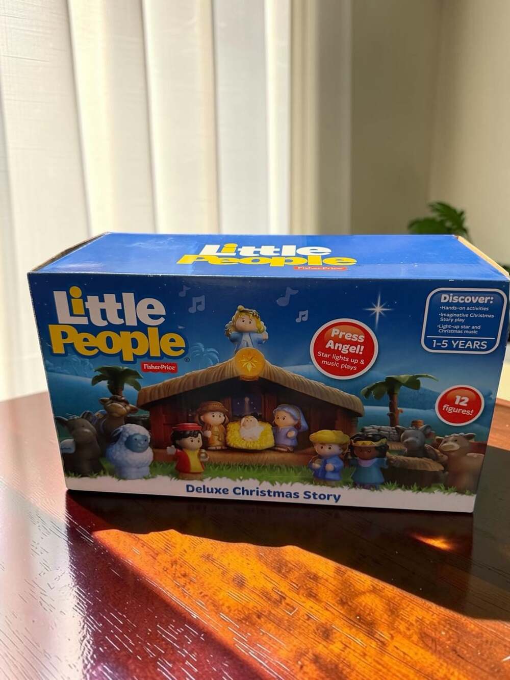 Fisher-Price Little People Deluxe Christmas Story Nativity Set 12 Figures